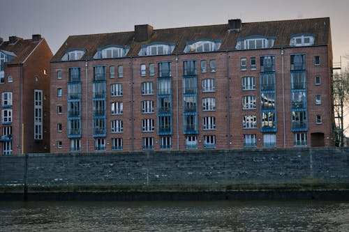 Buildings along the Weser River 3
