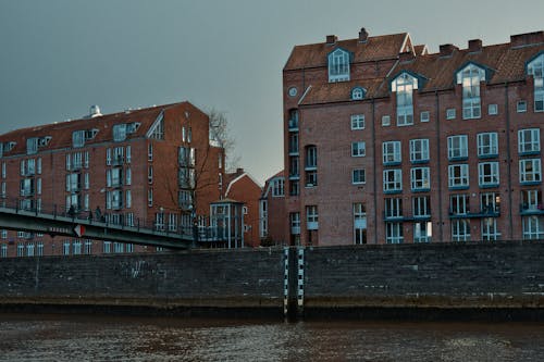 Buildings along the Weser River 1