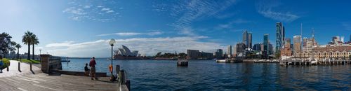 Free Sydney Circular Quay Panorama 1 Stock Photo