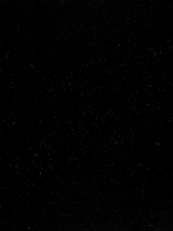 Free A beautiful star-filled night sky captured over Hubballi, India. Stock Photo