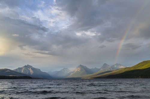 Brown Mountains Near Body of