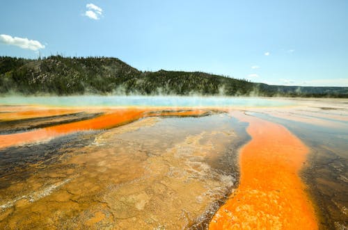 Body of Water Surrounded by Mountains