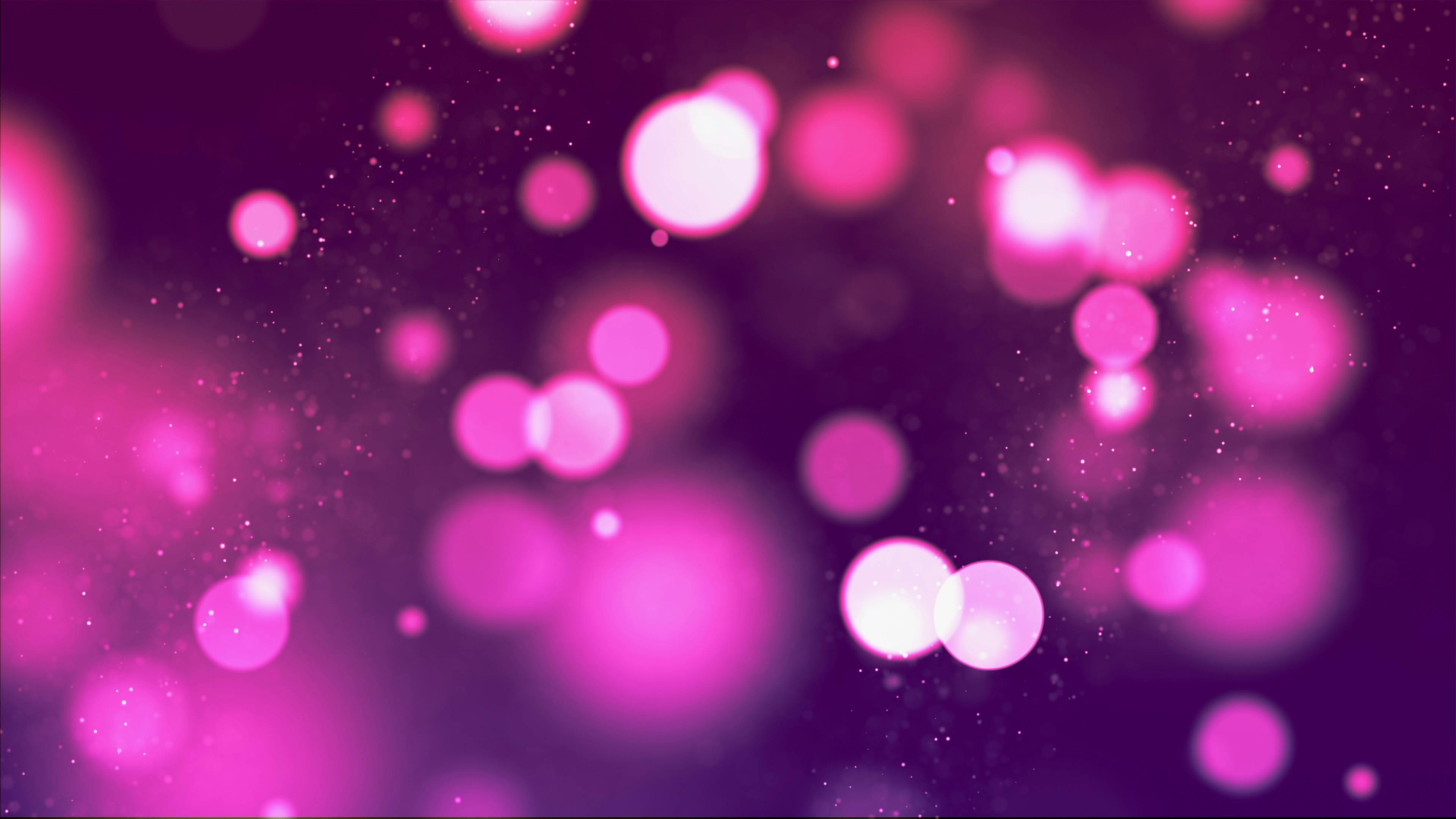 Download Pink Glitter With Light Blurry Sparkles Wallpaper