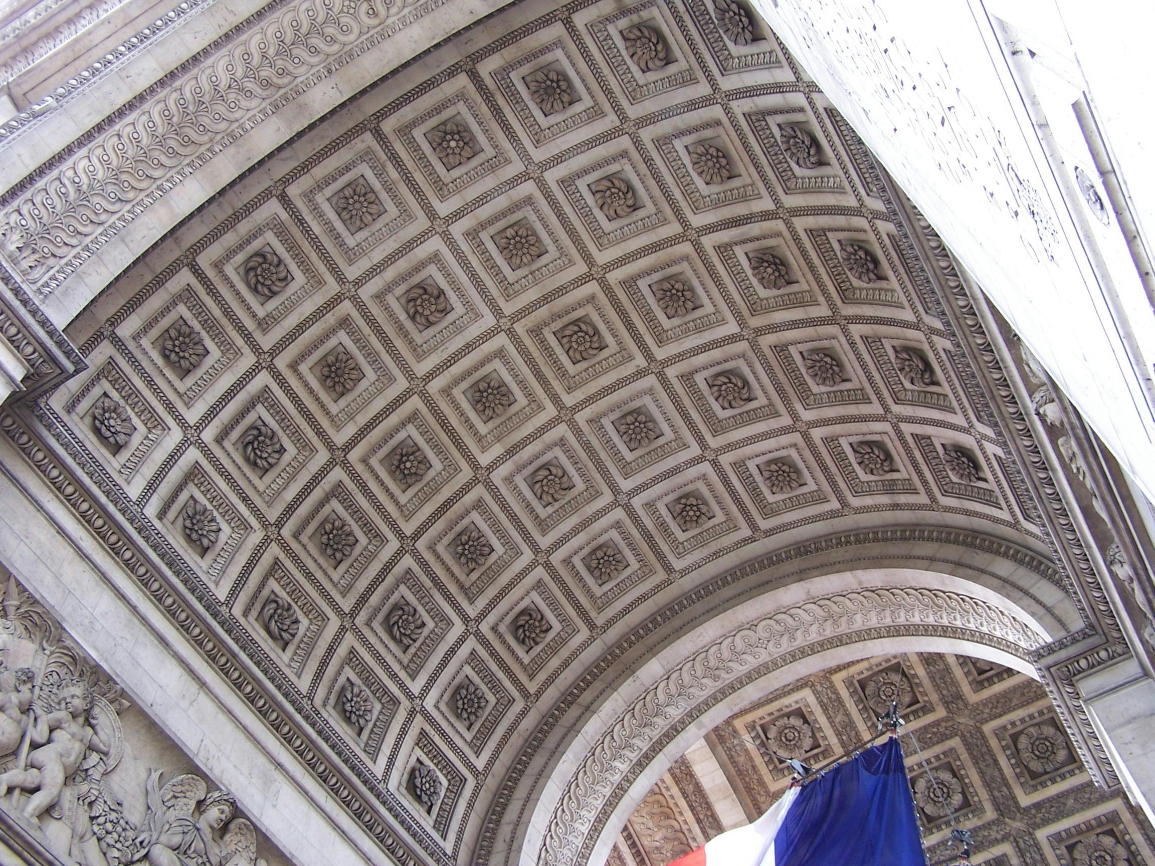 Free stock photo of arc de triomphe, roof