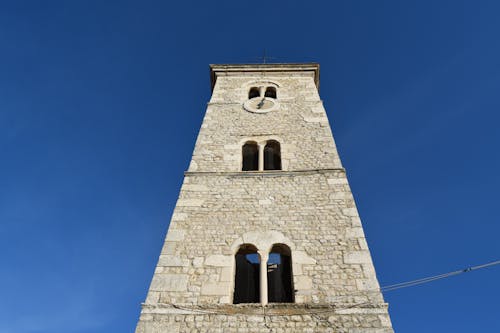 にん, ニンクロアチア, 古い教会の塔の無料の写真素材