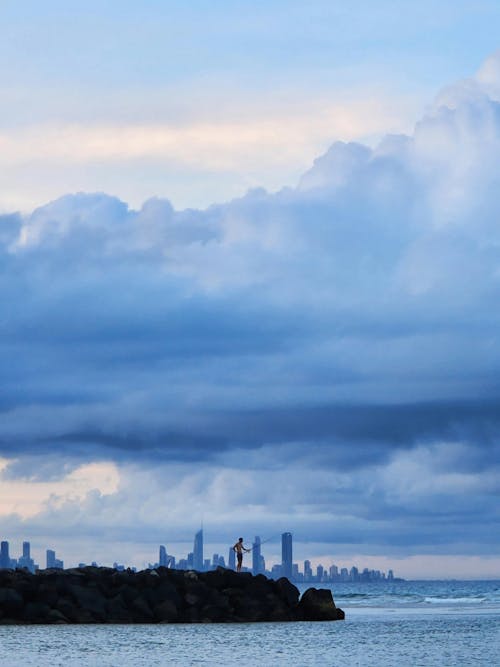 경치, 구름, 등대의 무료 스톡 사진