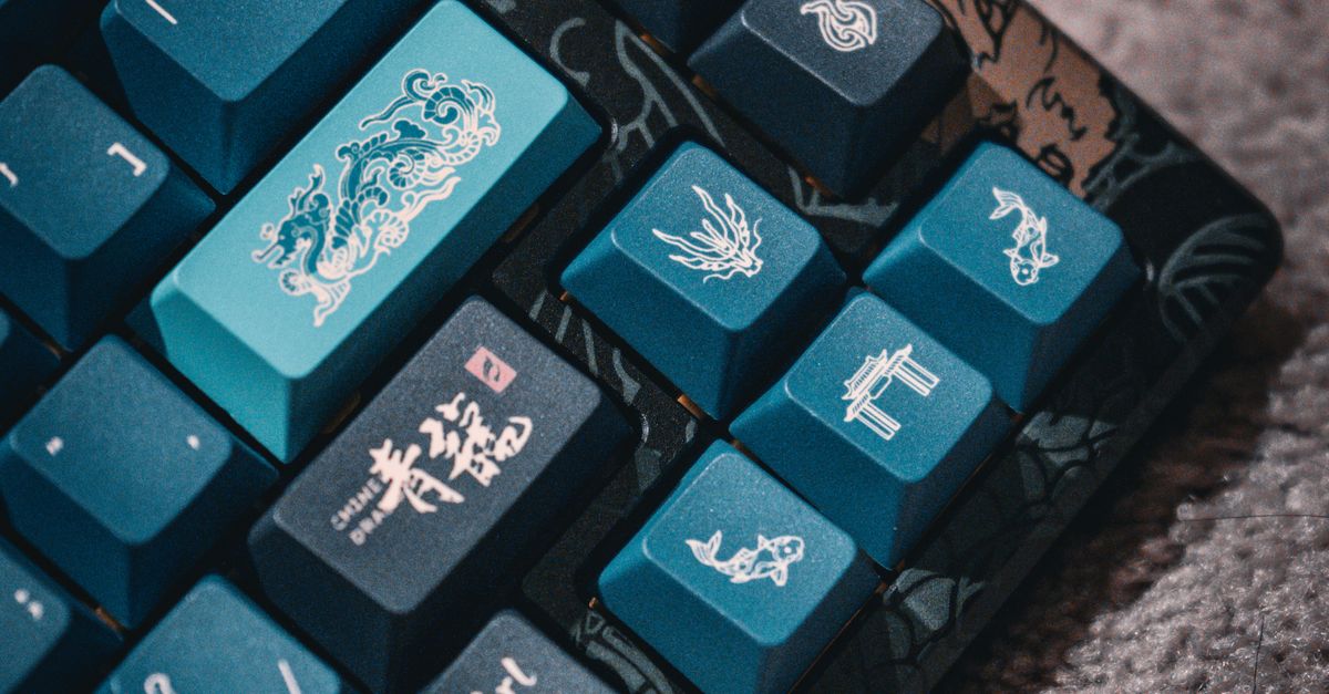 Computer Key Sign Shape Drawing Signs on Keyboard Keys · Free Stock Photo