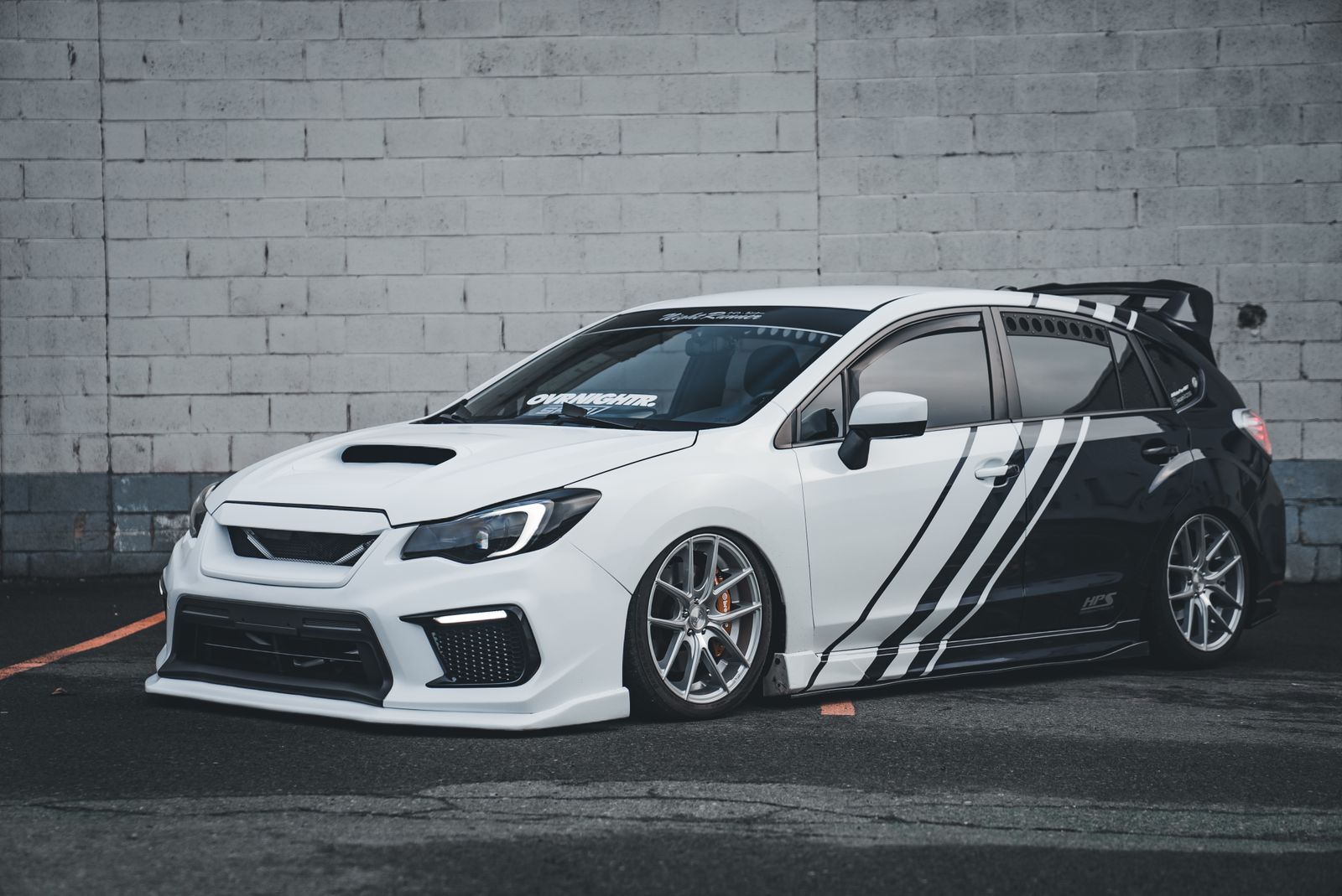 White Modified Subaru Impreza WRX STI · Free Stock Photo