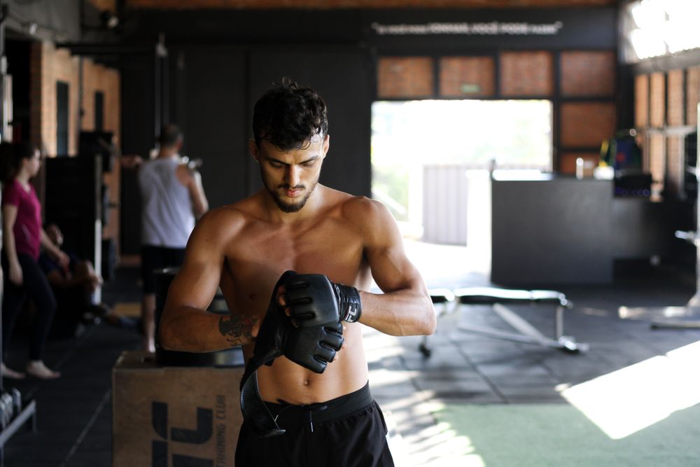 Glove work conditioning session