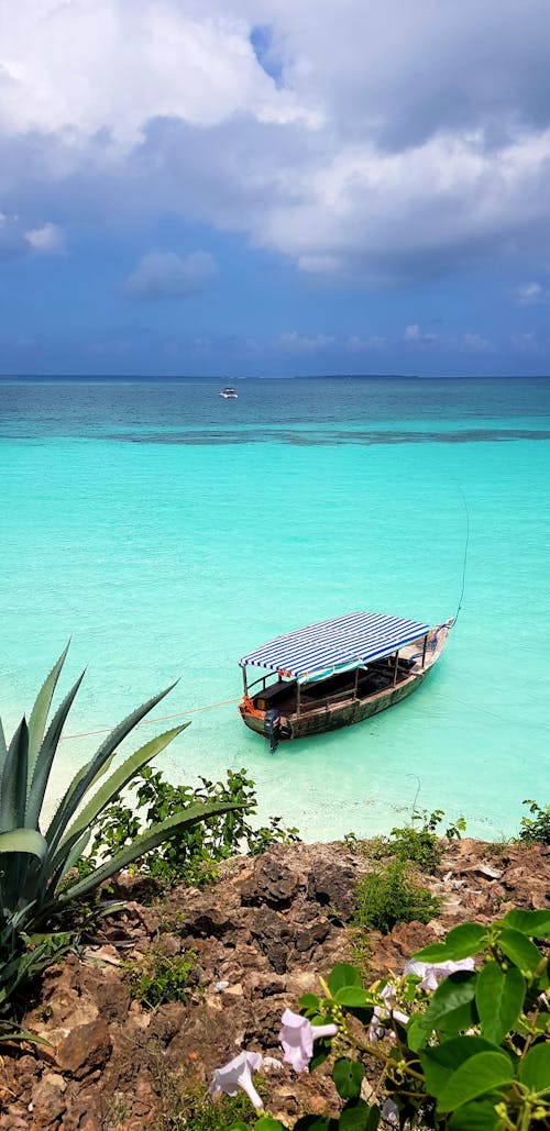 Foto profissional grátis de feriado na ilha, ilha da praia, oceano azul