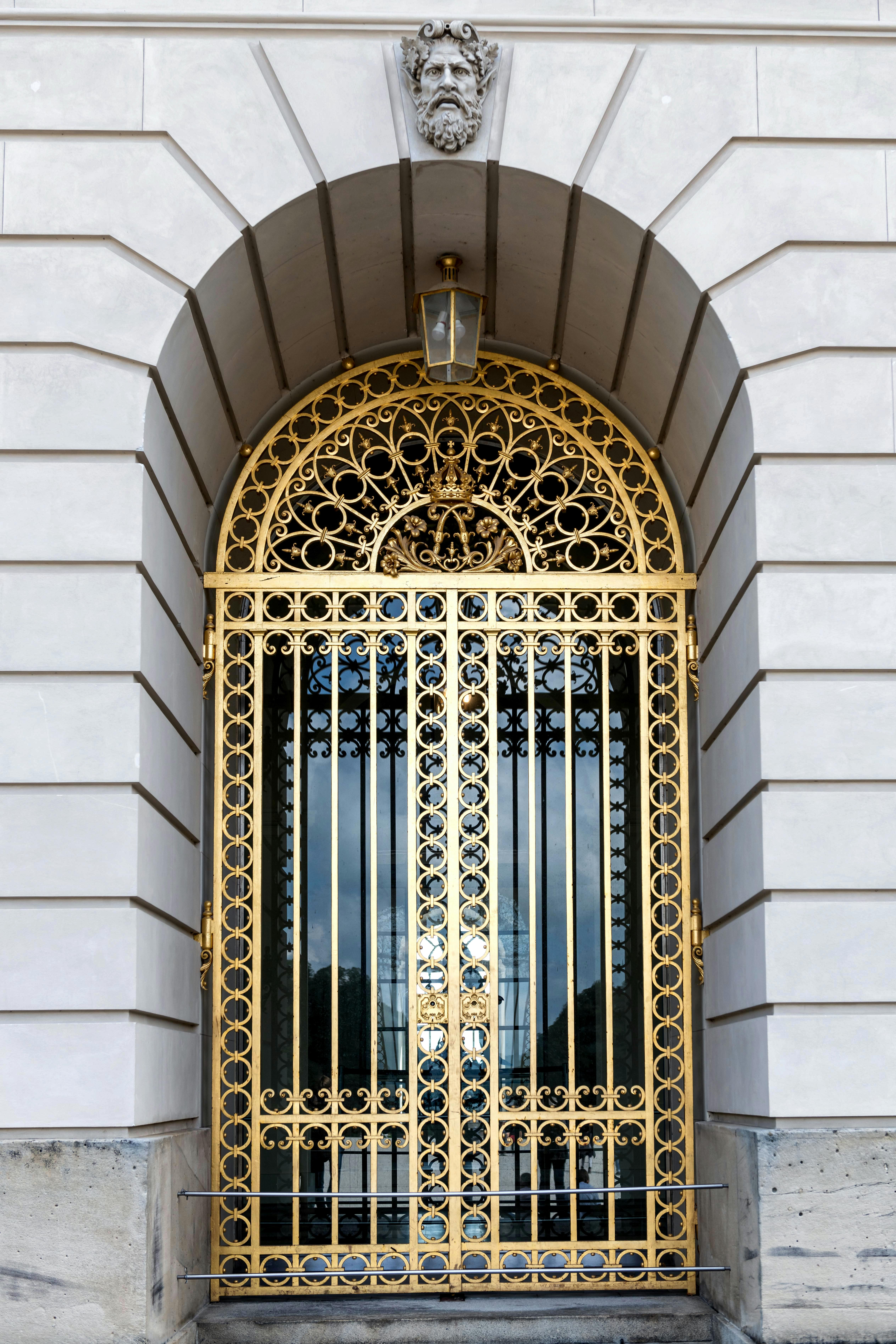 golden gate in a building