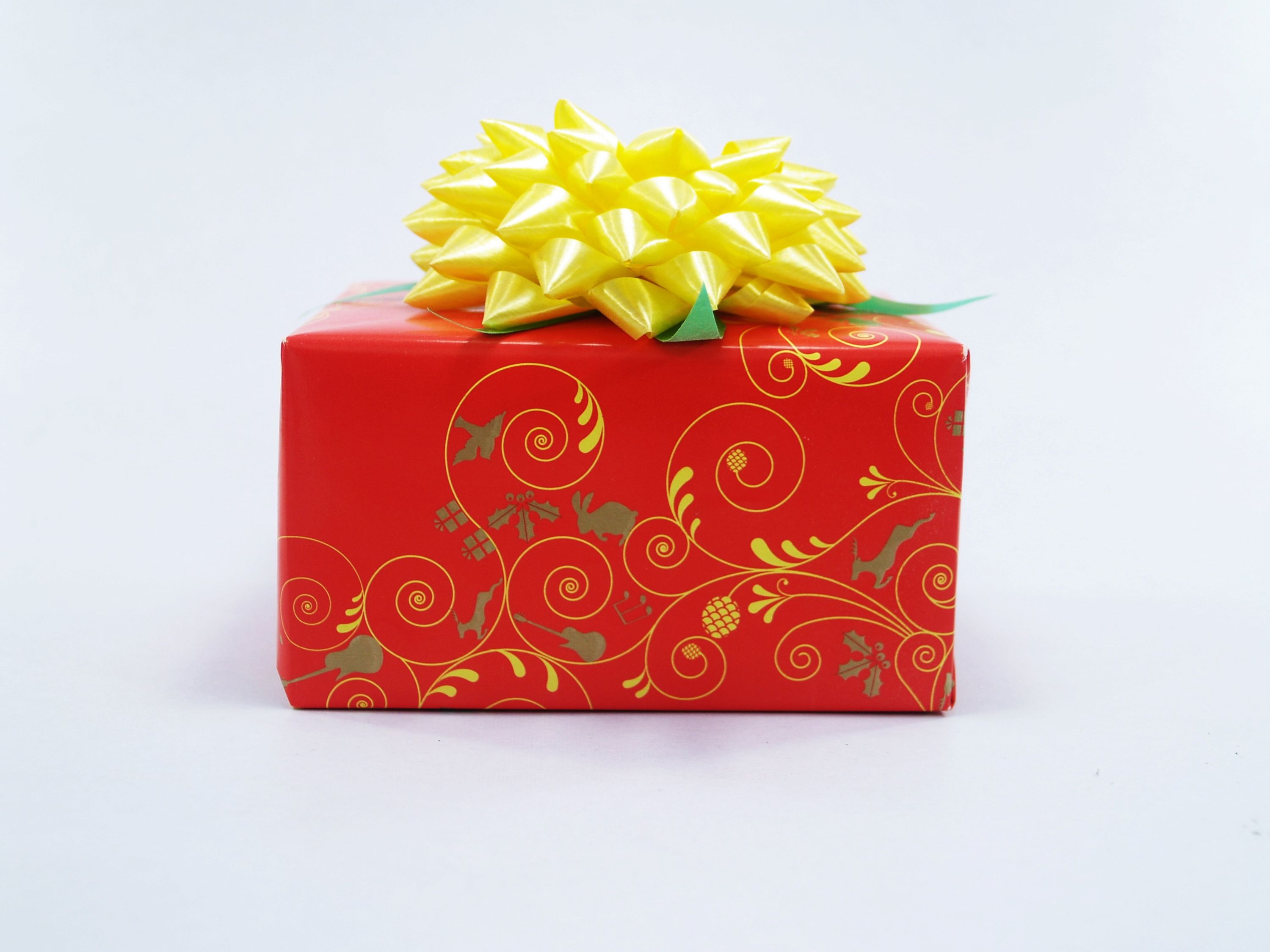 Red Cardboard Box On White Surface Free Stock Photo Red Cardboard Box On White Surface Free Stock Photo