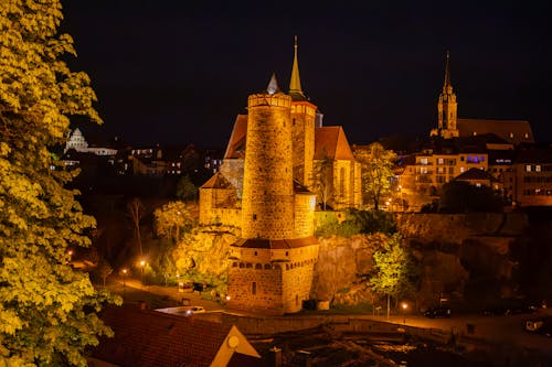 독일, 바우 첸, 밤의 무료 스톡 사진