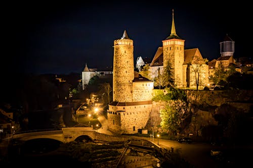 Imagine de stoc gratuită din bautzen, Germania, noapte