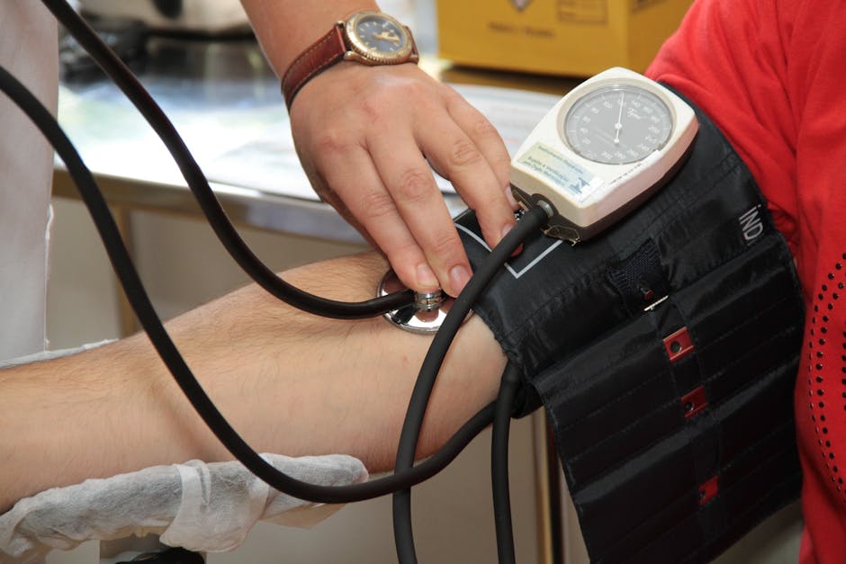 Black and White Blood Pressure Kit