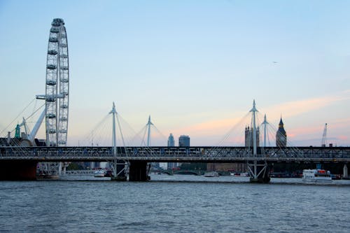 倫敦, 倫敦眼, 城市 的 免費圖庫相片