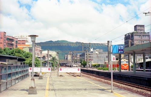 End of Station Platform