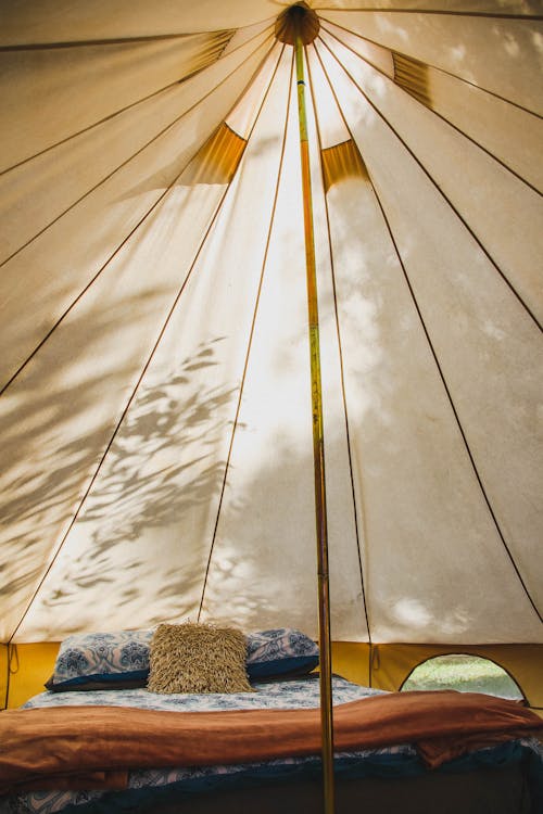 Beige Patio Umbrella