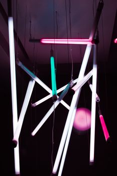 Colorful Fluorescent Lamps