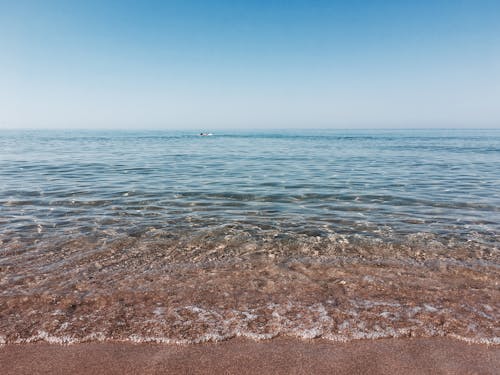 Free Clear Blue Sea Water Stock Photo