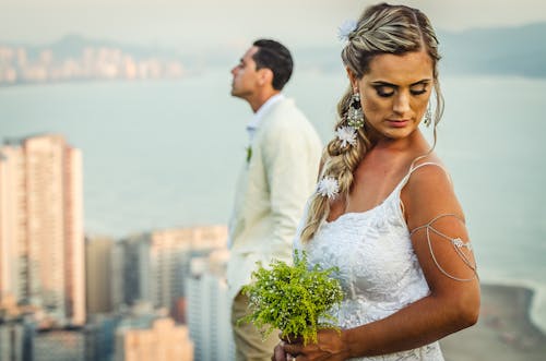 Free Woman in Wedding Dress Stock Photo