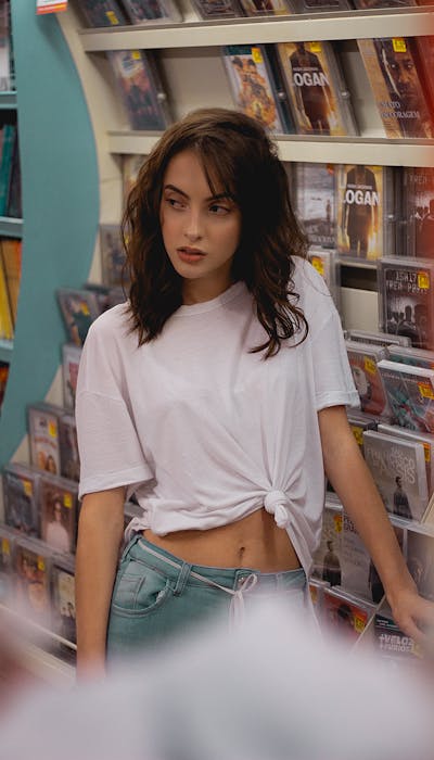 GRWM for date night in the Silk Slip Skirt ✨ This fabric is unreal