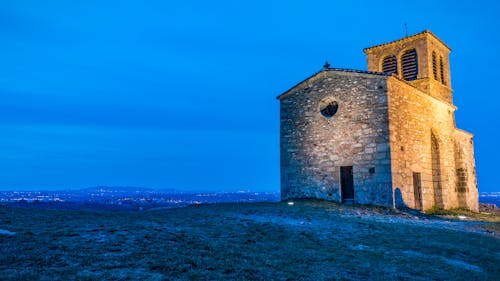 Δωρεάν στοκ φωτογραφιών με bluehour, chapelle, chapelle saint-vincent