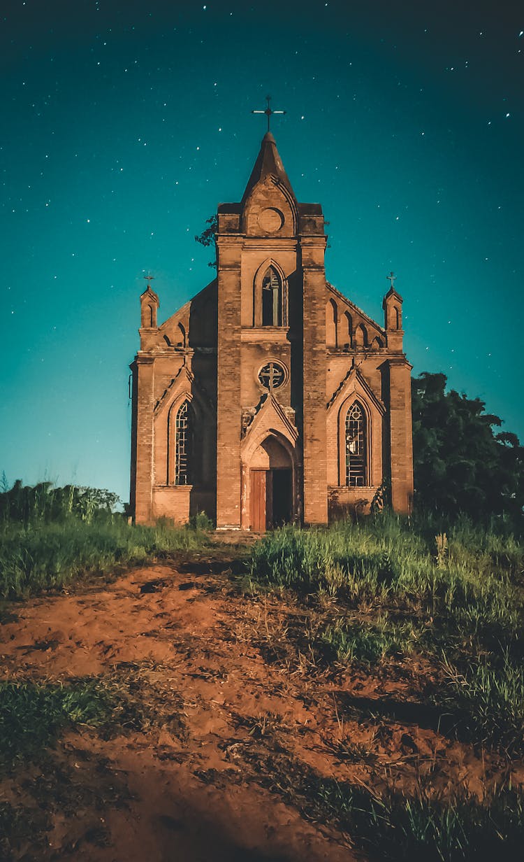 Gray Concrete Church