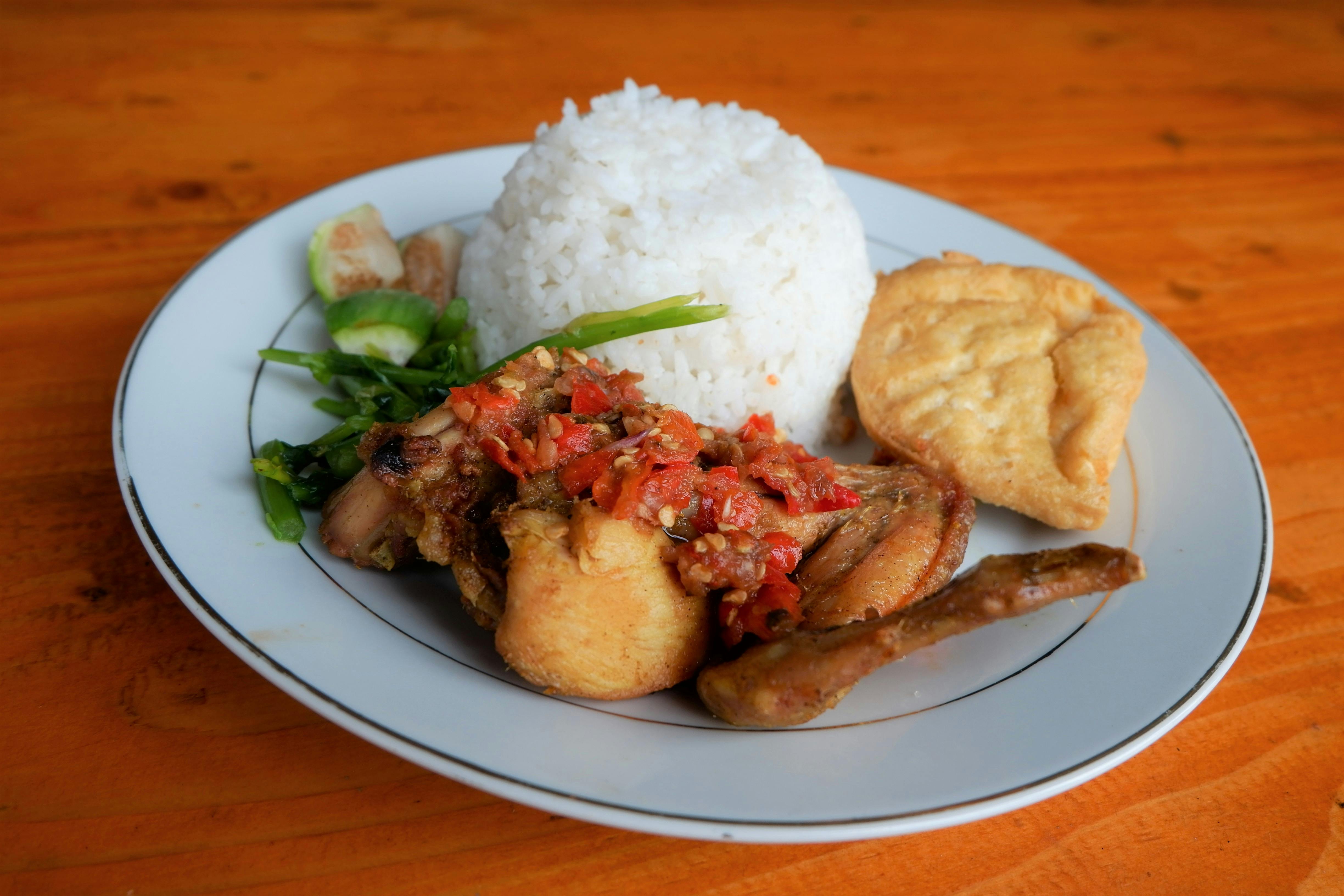 Free stock photo of and, ayam nelongso yogyakarta, fried chicken