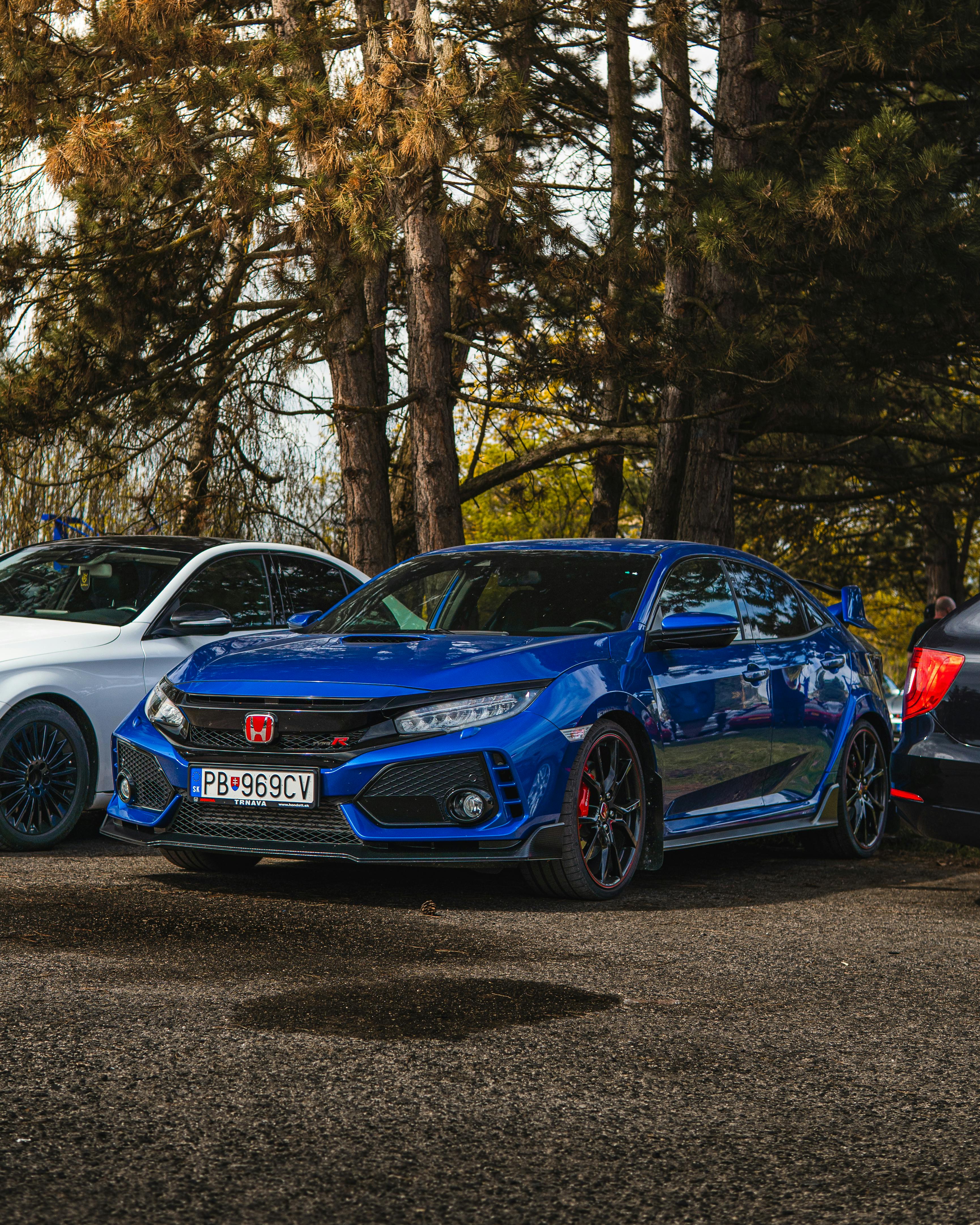 Blue Honda Civic Type R · Free Stock Photo