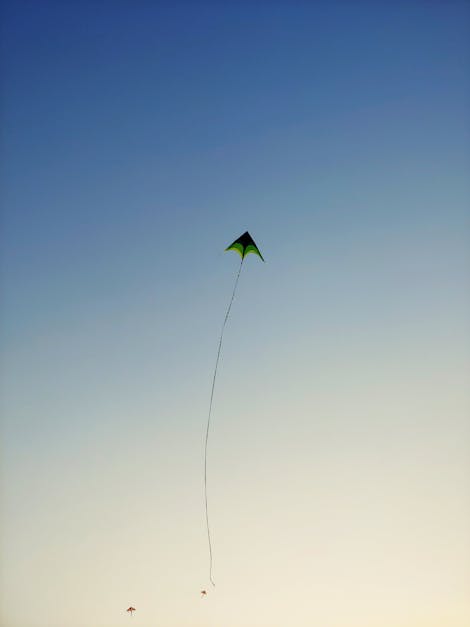 How to fly a square kite