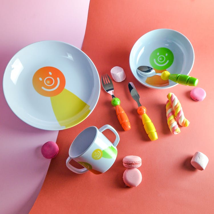 Colorful Kids Plates