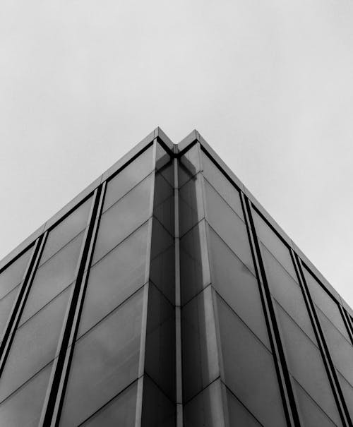 Wurmperspektive Fotografie Des Gebäudes