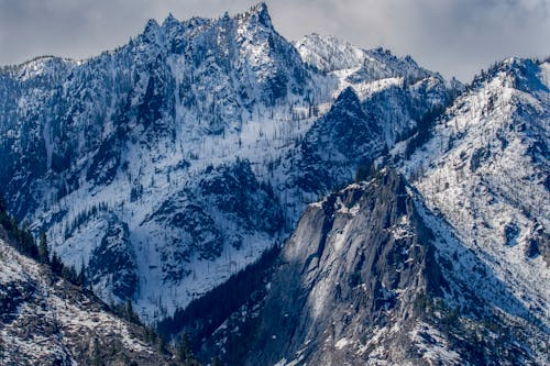 Free stock photo of mountains, snow, winter