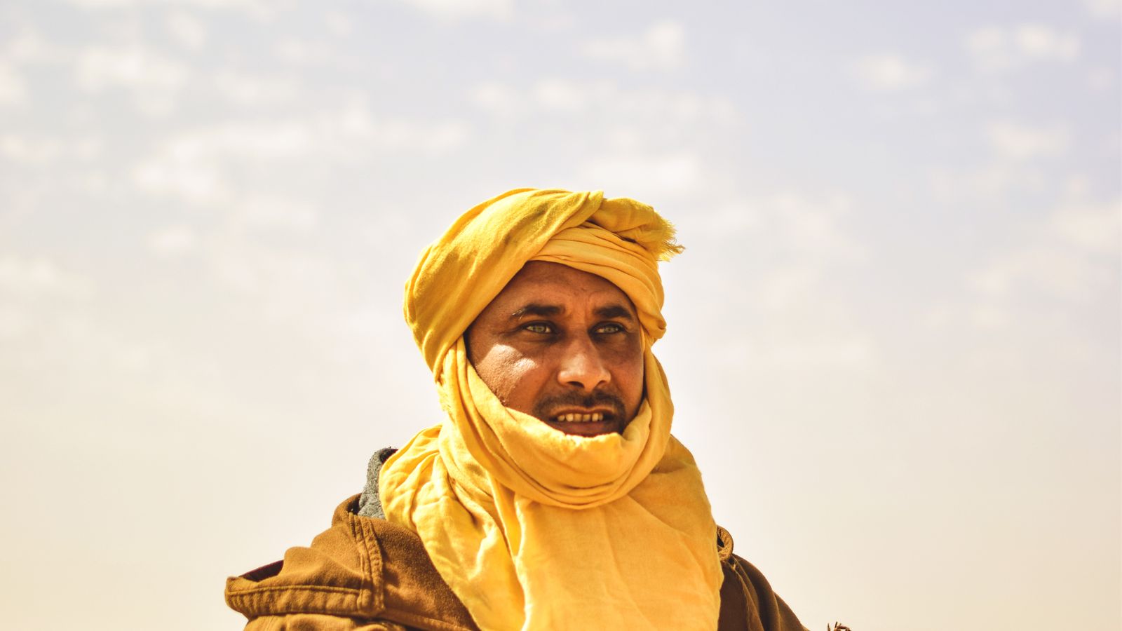 A man sitting, Algeria