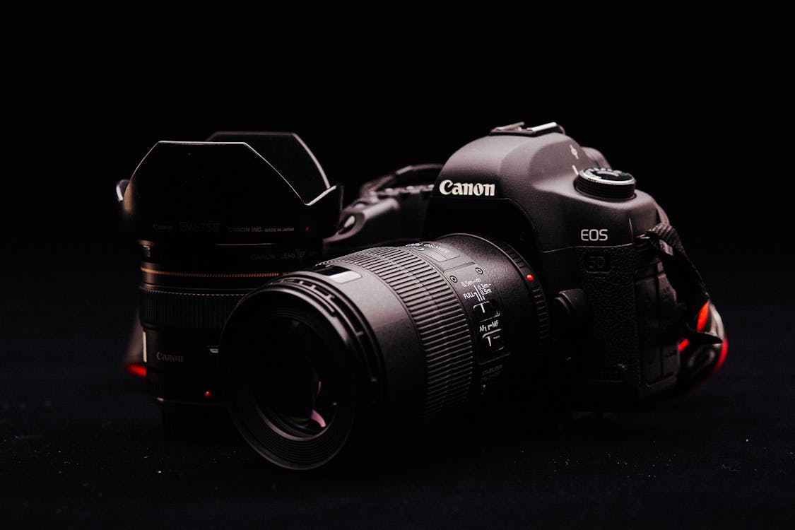 Free canon camera Stock Photo