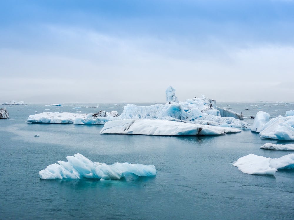 Kostnadsfri bild av glaciär, global uppvärmning, hav