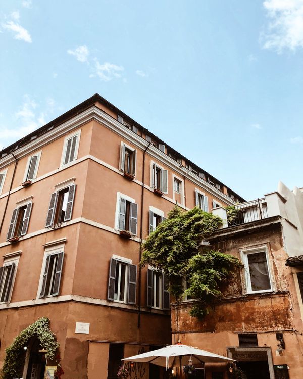 Beige Painted Building · Free Stock Photo