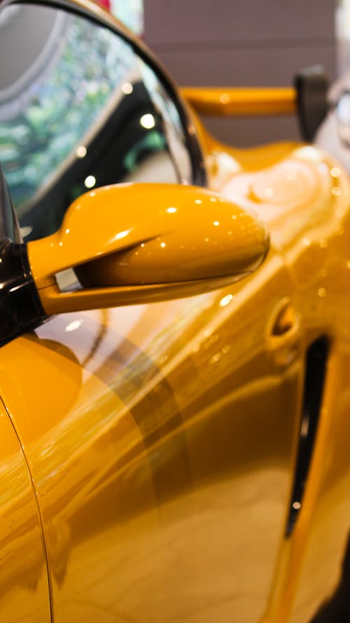 Imagine de stoc gratuită din brand de lux, mașină de lux, mașină galbenă
