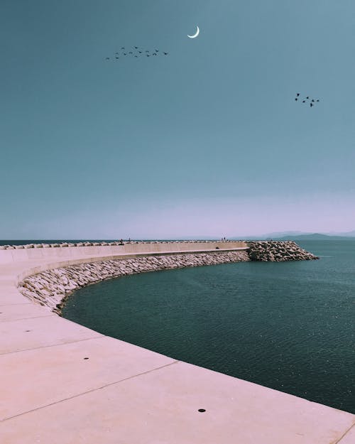 Základová fotografie zdarma na téma moře, obloha, oceán