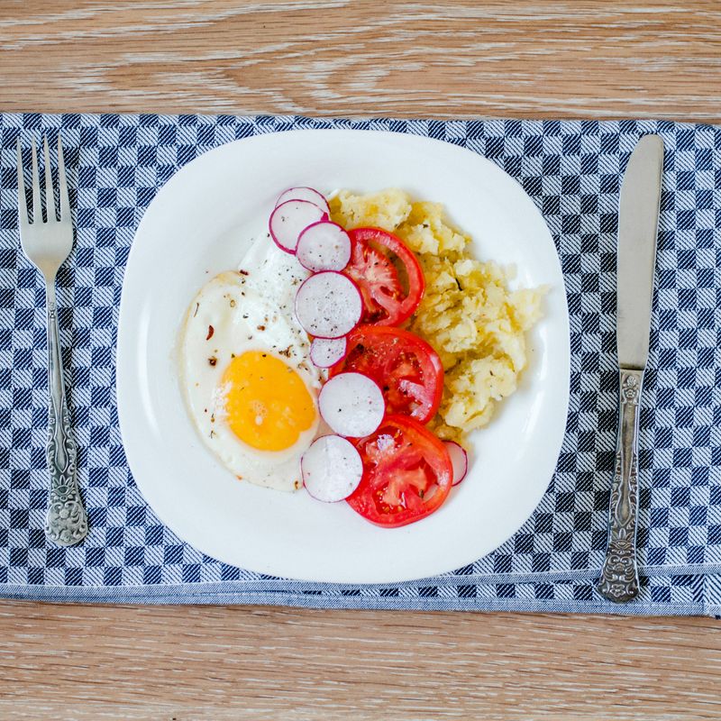 Sheet Pan Egg Bake with Potatoes and Peppers