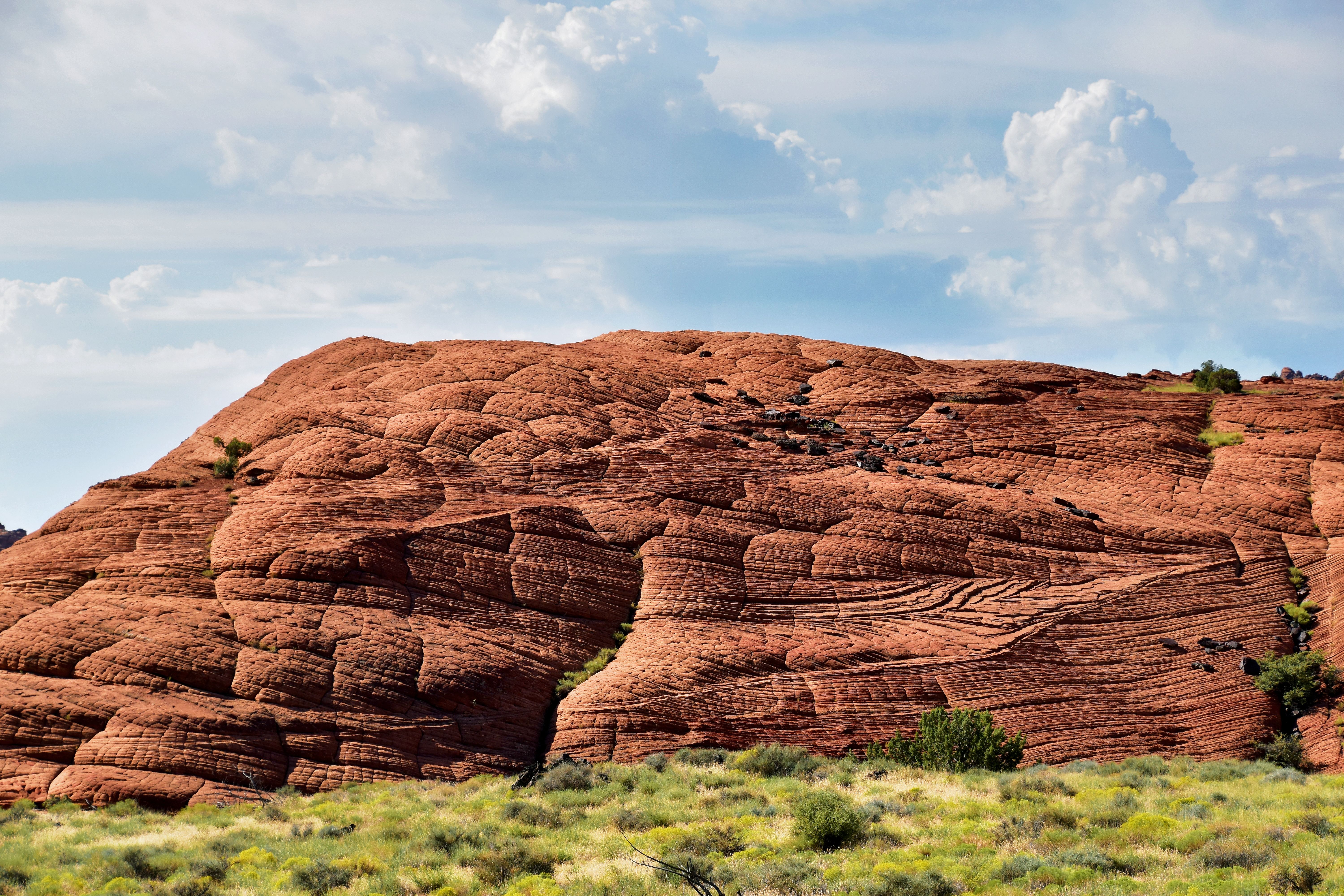 Rock on Hill in Countryside · Free Stock Photo