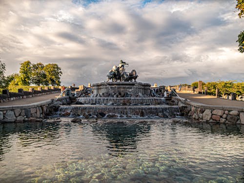 Foto d'estoc gratuïta de capital, danès, gefion