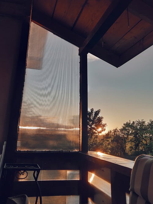 Veranda during Sunset