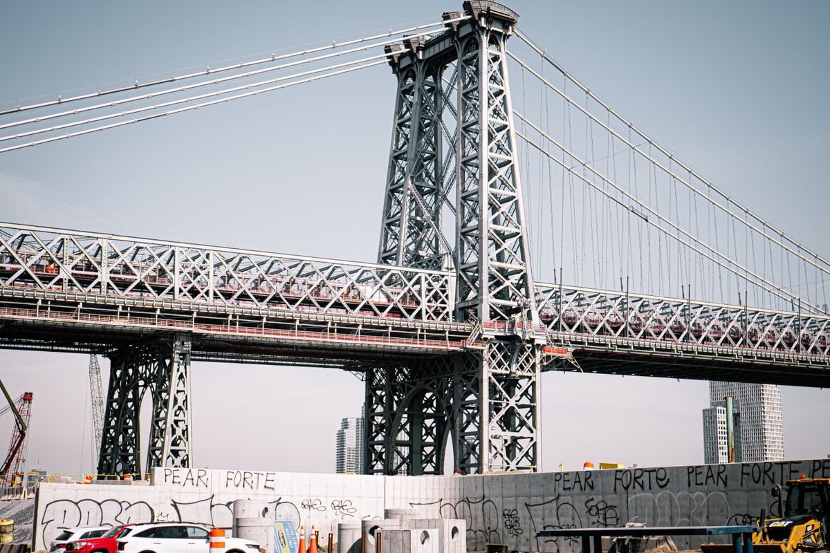 Unde te cazezi în New York - Williamsburg - podul Williamsburg Bridge