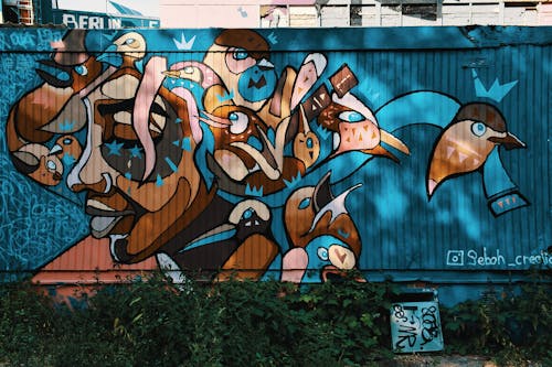 Graffiti at Teufelsberg 10