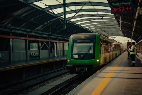 Free Lima Train  Stock Photo