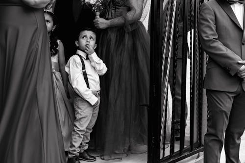 A Boy at a Wedding