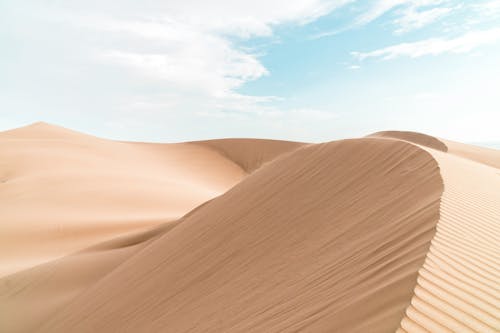 Sand Dunes in the Desert
