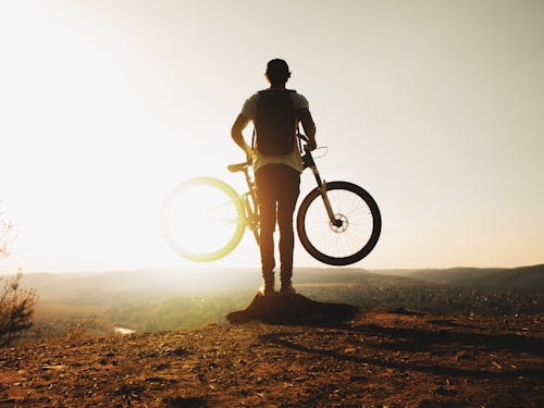 Δωρεάν στοκ φωτογραφιών με mountain bike, άθλημα, Ακτίνες ηλίου